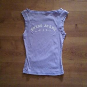 Guess purple tank top